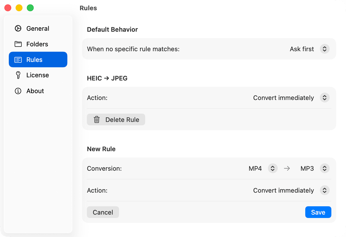 Consul app screenshot